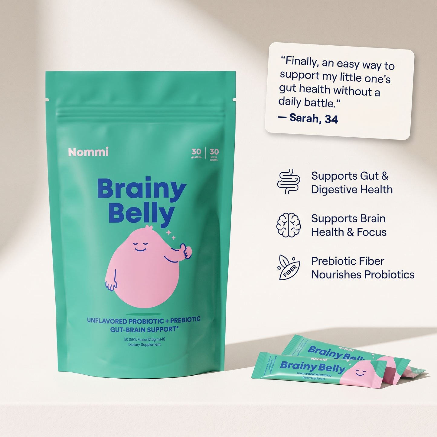 Nommi Brainy Belly